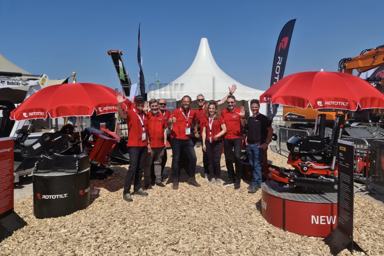 Rototilt plaatst opnieuw vlag in de Benelux