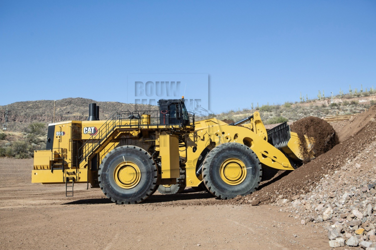 Nieuwe Cat 995 wiellader biedt meer capaciteit en prestaties