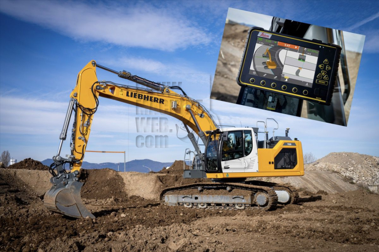 Liebherr en Leica Geosystems werken samen