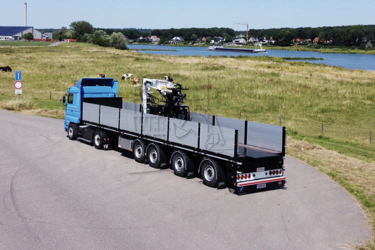 Vogelzang steentrailers voortaan met ladingzekering tot 35 ton