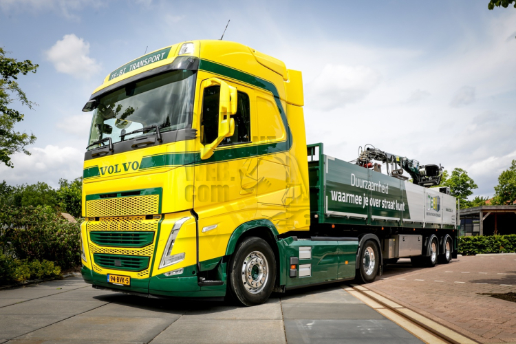 TEBI is vooruitstrevend met Volvo FH Electric