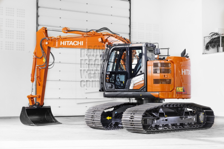 Hitachi presenteert nieuwe ZX135USL-7 bosbouwgraafmachine