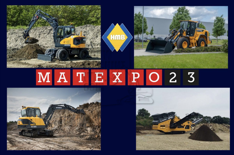 Matexpo 2023: Hyundai Machines Belgium