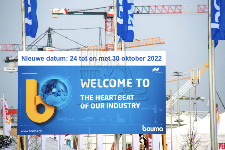 Bauma wordt uitgesteld tot oktober 2022