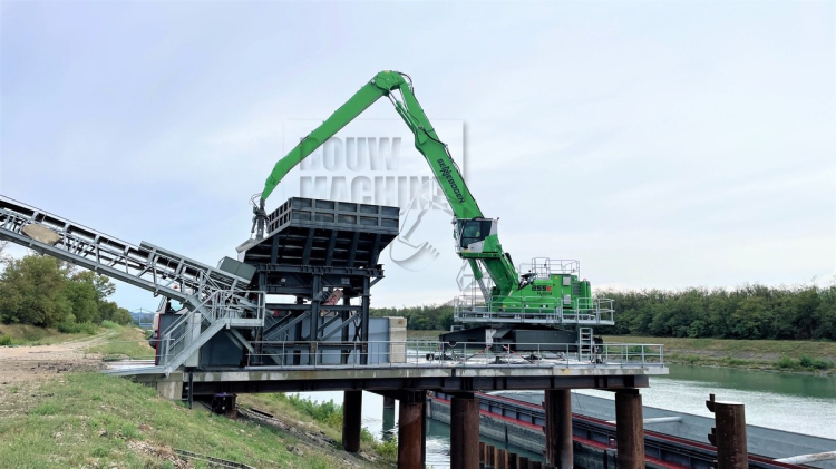 Duurzaam recyclen met elektrische overslagmachines