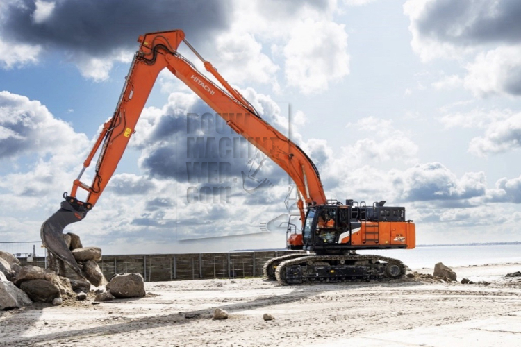 Hitachi introduceert de nieuwe ZX490LCH-7 super long front