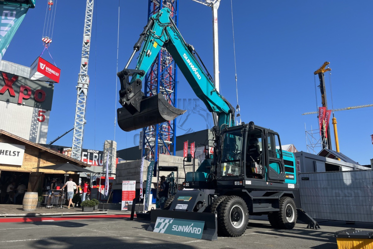 Europese Sunward primeur op Matexpo 2023