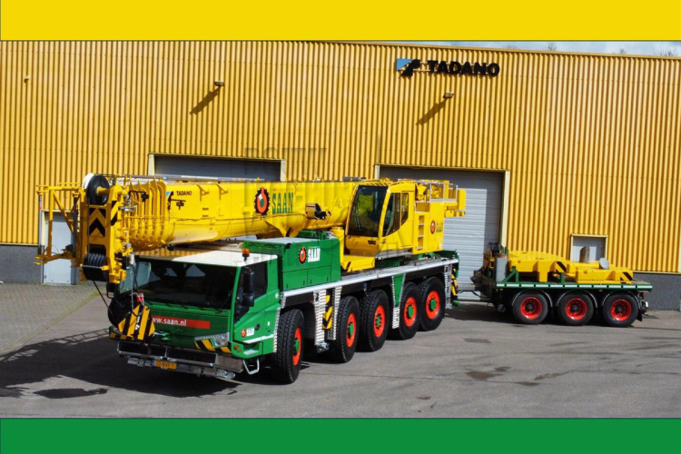 De AC 5.140-1 is de zevende Tadano in de kraanvloot van Saan