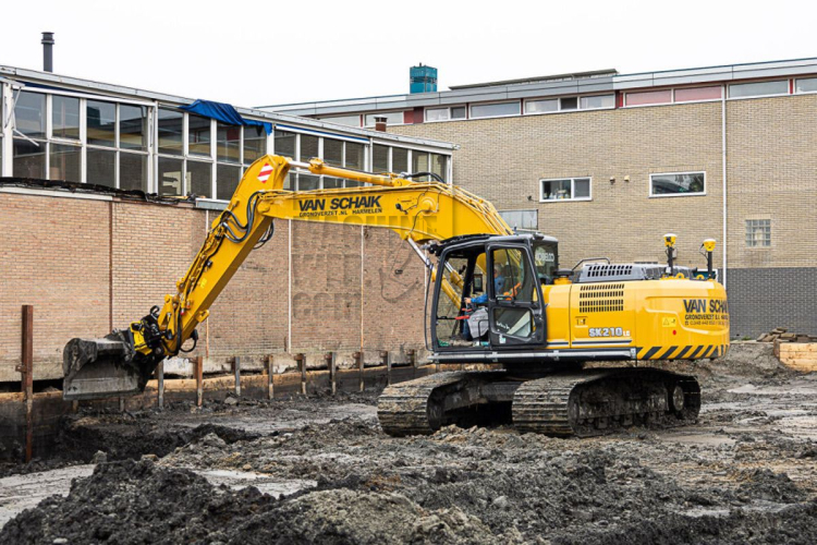 Van Schaik Grondverzet zet tweede Kobelco in