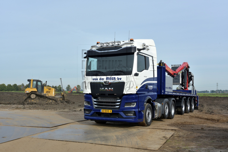 Op afstand bediende MAN TGX