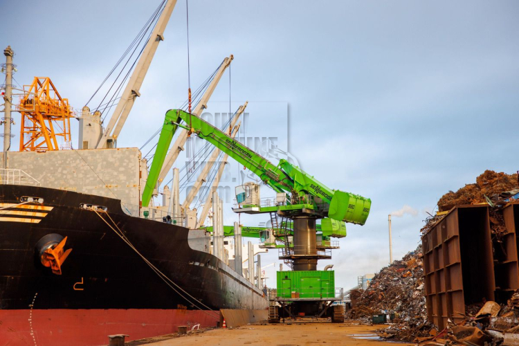 Duurzaamheid in metaalrecycling: samenwerking van EMR en Sennebogen