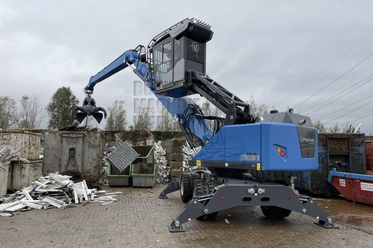 WHD Kabel- en Metaalrecycling neemt nieuwe Fuchs MHL331F in gebruik