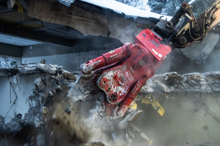 Rotar wint tijdens de World Demolition Awards