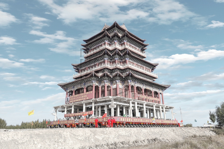 Drievoudig record: Met 300 aslijnen 10.000 ton vervoeren over 600 meter