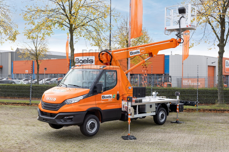 Hoog, hoger, hybride: Boels Rental lanceert duurzame autohoogwerker