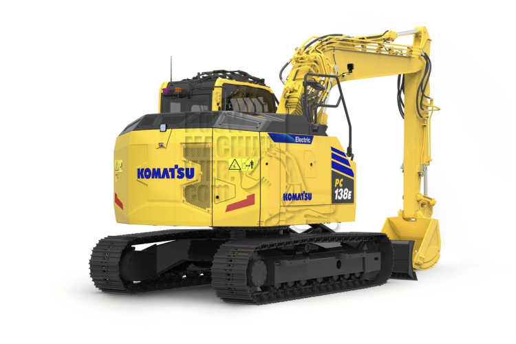 Komatsu introduceert 13 tons compacte elektrische graafmachine