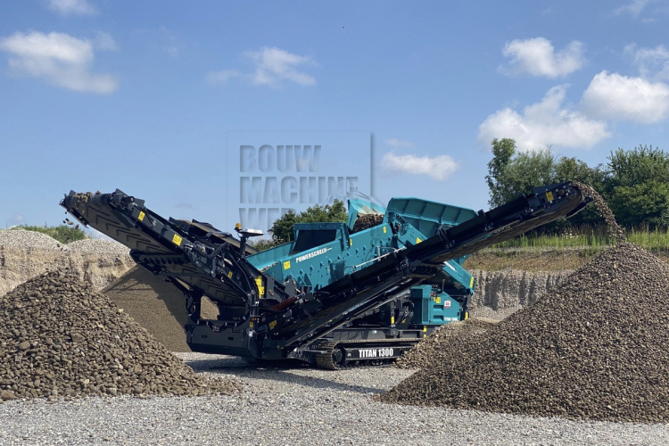 Eerste Powerscreen Titan 1300’s onderweg naar Nederland