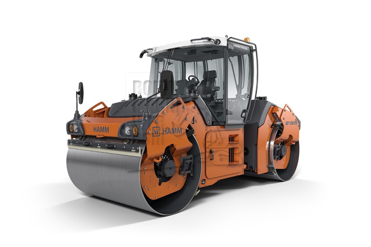 Nieuwe tandemwalsen van Hamm combineren trillingen en oscillatie in één trommel