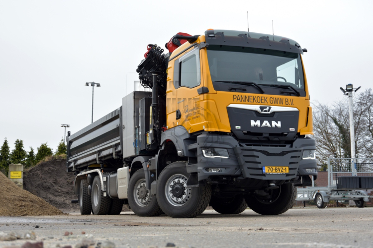 Veelzijdige 8x8 voor Pannekoek