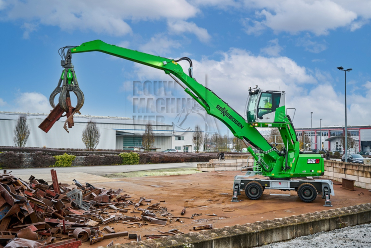 Sennebogen breidt G-serie verder uit met 826G recyclingmachine