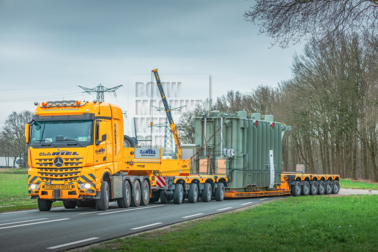 Van Riel transporteert op eerste reis 88 ton met de nieuwe CombiMAX
