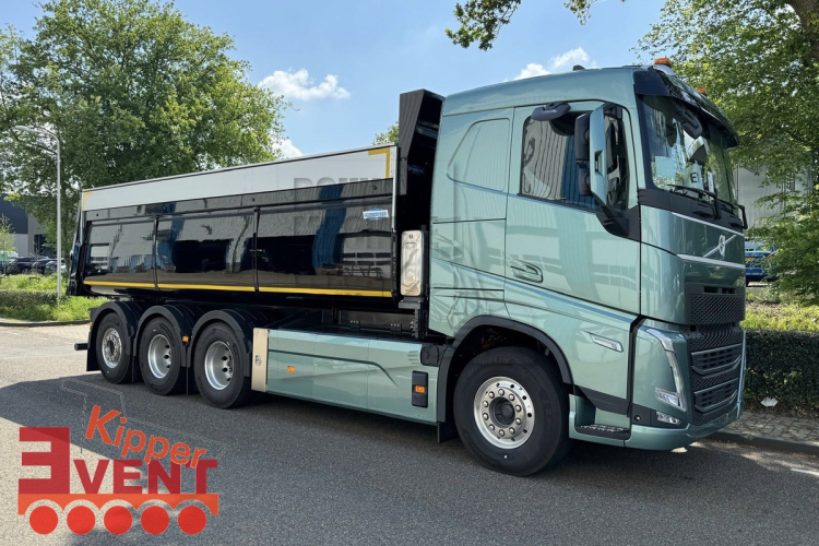 Kipper Event: Gijsbertsen toont elektrisch aangedreven asfaltkipper