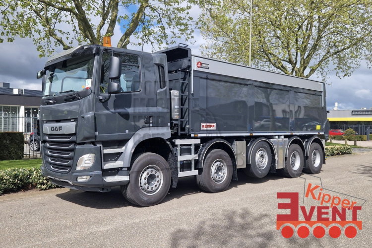 Kipper Event: Jansen Hydrauliek presenteert nieuw model asfaltkipper