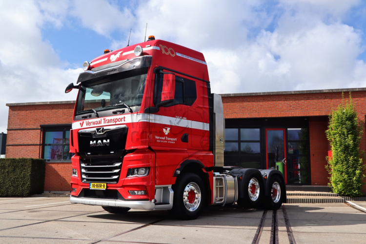 Uitzonderlijke truck voor een uitzonderlijke chauffeur