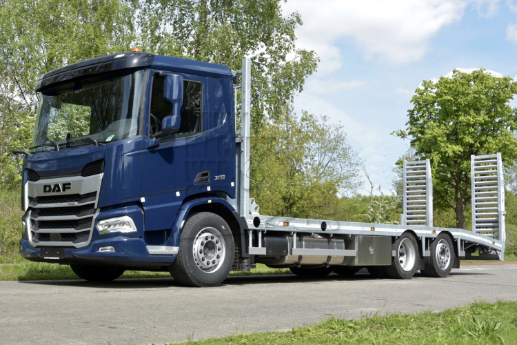 DAF XD oprijwagen: lage vloer, hoog laadvermogen