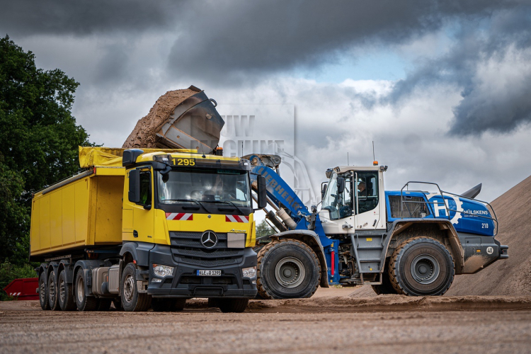 XPower wielladers zijn ideaal voor het hanteren van zand en grind