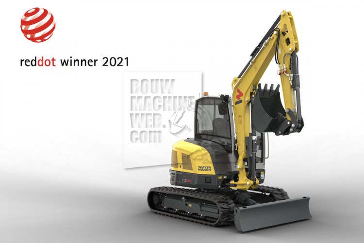 Red Dot voor Wacker Neuson's graafmachine