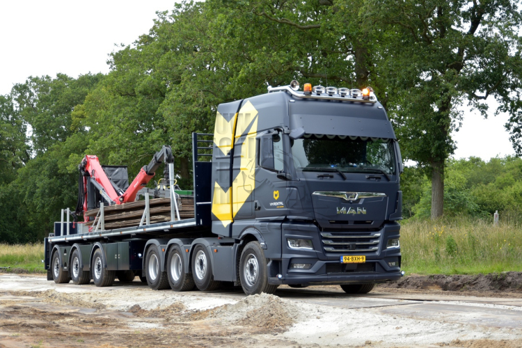 Compact, sterk én radiografisch MAN TGX 41.640 voor VM Rental