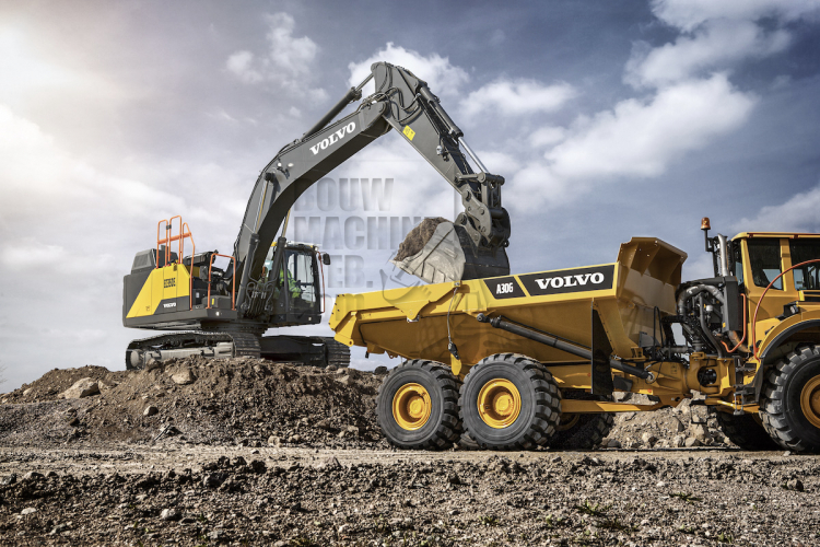 Volvo breidt haar gamma hybride graafmachines uit