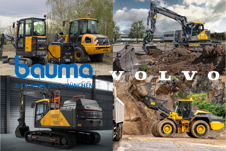 Bauma 2025: Volvo CE elektrificeert Bauma