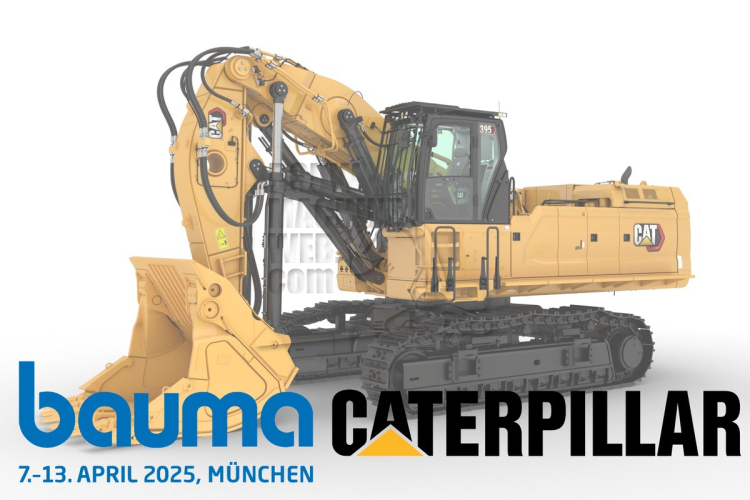 Bauma 2025: Caterpillar onthult nieuwe hooglepel
