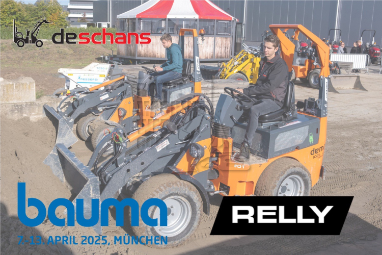 Bauma 2025: De Schans neemt voor het eerst deel aan de Bauma