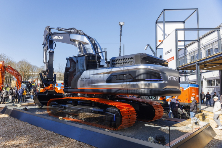 Bauma 2025: Hitachi onthult haar conceptgraafmachine voor de toekomst