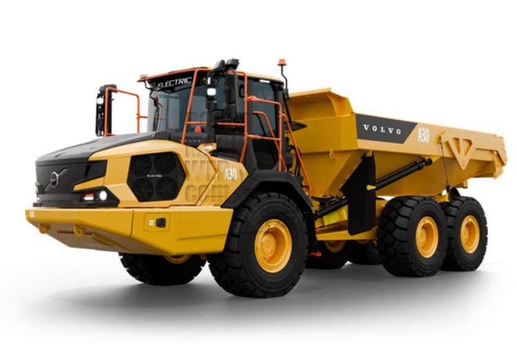 Volvo Construction Equipment onthult 's werelds eerste elektrische knikdumpers