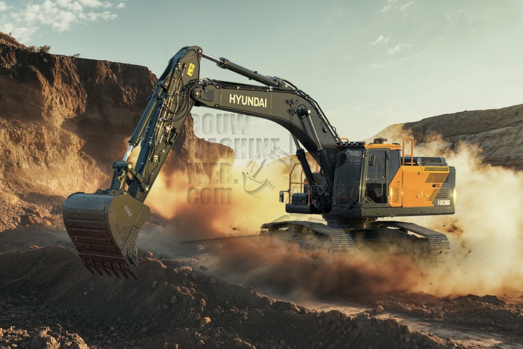 Bauma 2025: Hyundai toont nieuwe rupsgraafmachines, ook elektrisch