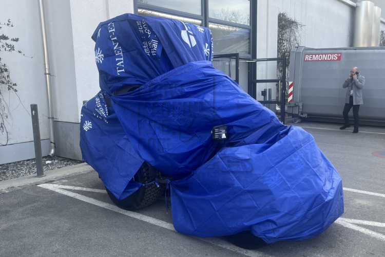 Chinese kopie van Giant wiellader verwijderd van de Bauma 2025