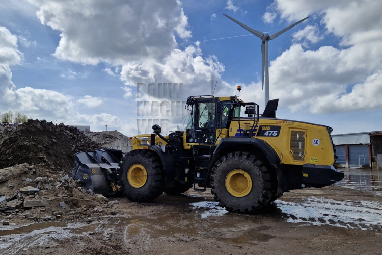 Sortiva zet Komatsu wielladers in voor op- en overslagwerk