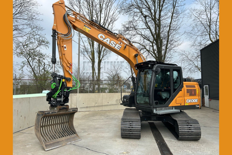 Soma neemt nieuwe zeer complete Case CX130 E in gebruik