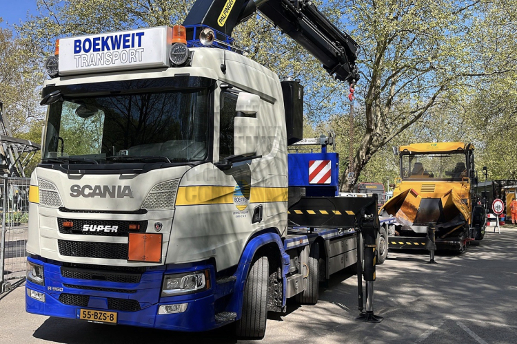 Boekweit Transport breidt wagenpark uit met krachtige Scania en Palfinger