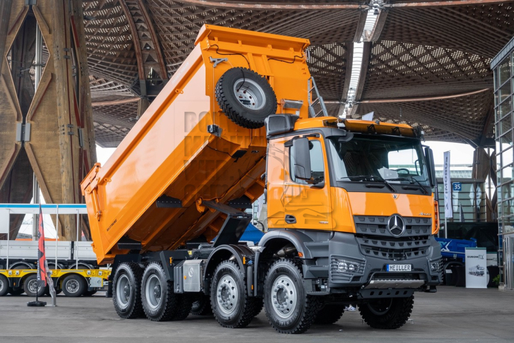 Meiller presenteert kipper voor het zware werk: Maxtreme