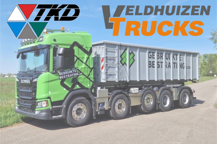TKD 2025: 50 tons Scania 10x4 widespread van Veldhuizen
