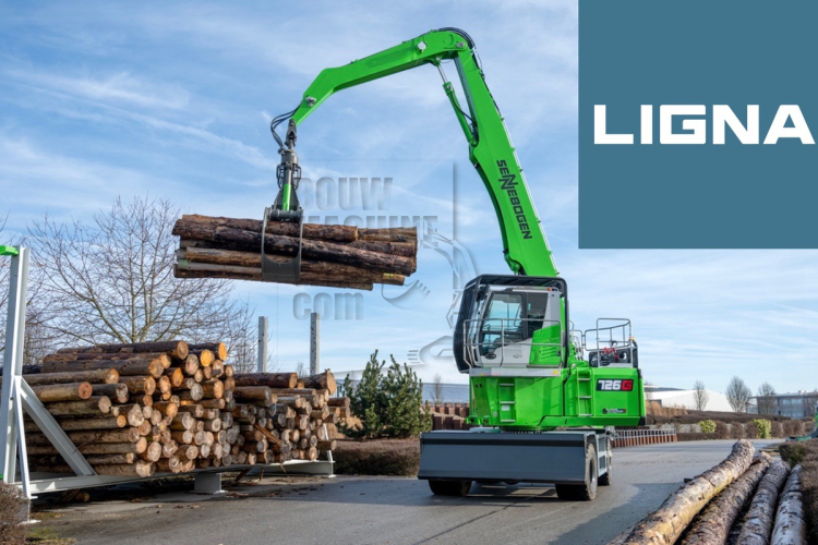 Sennebogen toont twee nieuwe houtoverslagmachines: 724 G en 726 G