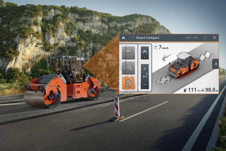 Hamm presenteert een revolutionaire ontwikkeling voor asfaltverdichting