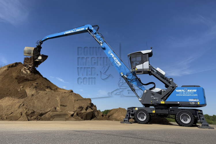 Nieuwe Fuchs MHL360F voor Wessem Port Services
