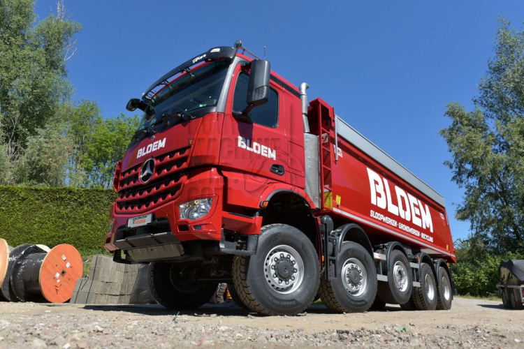 Stoere Arocs 10x8 is vierde Veldhuizen truck voor Bloem Panheel