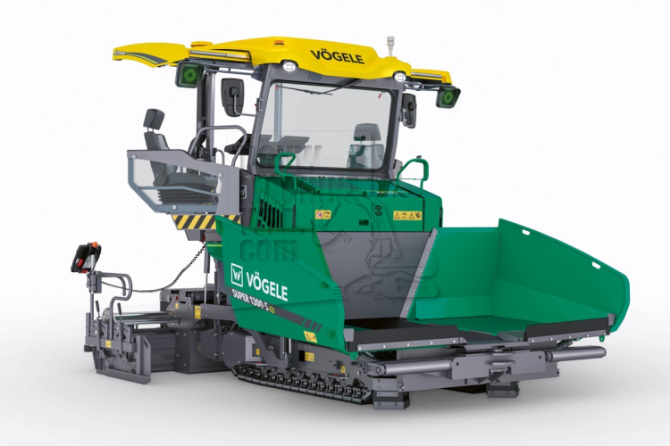 Batterij-elektrische asfaltafwerkmachines van Vögele